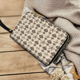 Westavelle Cowboy Toile Leather Wallet Purse