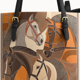 Westavelle Bridle & Burnt Clay Leather Tote Bag