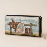 Westavelle Prairie Rest Leather Wallet Purse