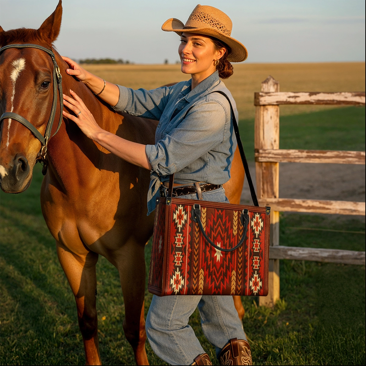 Westavelle Blazing Star Leather Bag