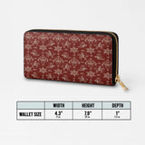 Westavelle Rodeo Rouge Leather Wallet Purse