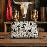 Westavelle Rodeo Spirit Leather Crossbody Bag