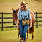 Westavelle Desert Bloom Ride Leather Bag