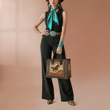 Westavelle Desert Storm Horse Leather Bag