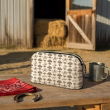 Westavelle  Cowboy Toile Leather Crossbody Bag