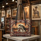 Westavelle Sunrise Spirit Leather Tote Bag