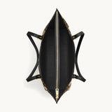 Westavelle Golden Mane Bloom Leather Tote Bag