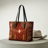 Westavelle Blazing Star Leather Tote Bag