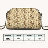 Westavelle Bronze Meadow Leather Crossbody Bag