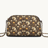 Westavelle Golden Mane Bloom Leather Crossbody Bag