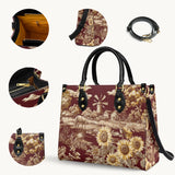 Westavelle Rustic Bloom Leather Bag
