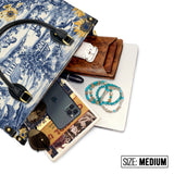 Westavelle Toile Sunflower Prairie Leather Bag