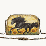 Westavelle Sunfire Gallop Leather Crossbody Bag