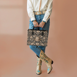 Westavelle Personalized Cowgirl Grace Leather Bag