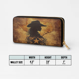 Westavelle Texas Cowgirl Soul Leather Wallet Purse