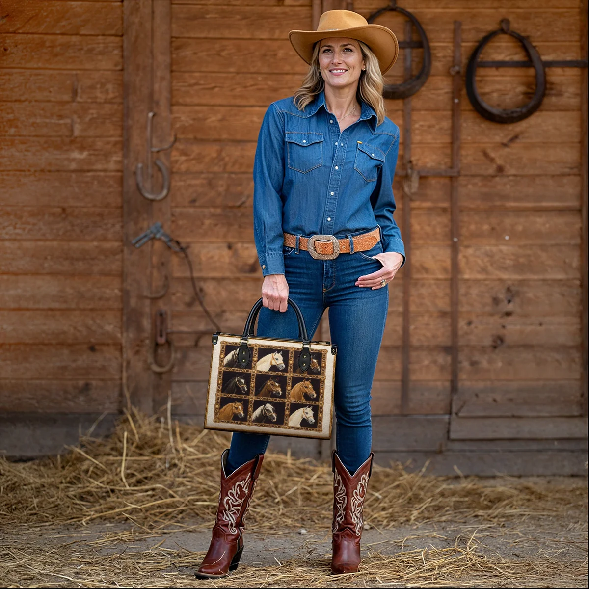 Westavelle Horse Gallery Grace Leather Bag