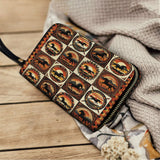 Westavelle Twilight Mustang Leather Wallet Purse