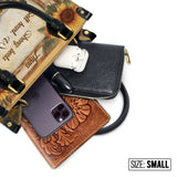 Westavelle Personalized Wild Spirit Bloom Leather Bag