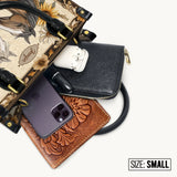 Westavelle Personalized Golden Horse Harmony Leather Bag