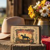 Westavelle Desert Bloom Ride Leather Wallet Purse