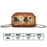 Westavelle Galloping Horse Legacy Leather Crossbody Bag