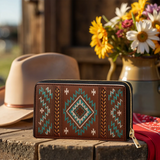 Westavelle Sundance Echo Leather Wallet Purse