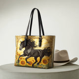 Westavelle Sunfire Gallop Leather Tote Bag