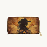 Westavelle Texas Cowgirl Soul Leather Wallet Purse