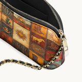 Westavelle Western Mosaic Leather Crossbody Bag