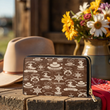 Westavelle Cowboy Heritage Leather Wallet Purse