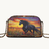 Westavelle Wildfire Run Leather Crossbody Bag