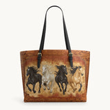 Westavelle Galloping Horse Legacy Leather Tote Bag