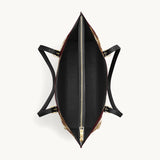 Westavelle Rustic Bloom Leather Tote Bag