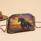 Westavelle Wildfire Run Leather Crossbody Bag