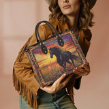 Westavelle Wildfire Run Leather Bag