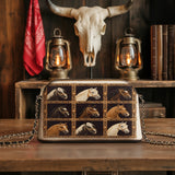 Westavelle Horse Gallery Grace Leather Crossbody Bag