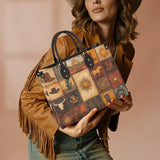 Westavelle Western Mosaic Leather Bag