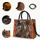 Westavelle Tribal Horse Majesty Leather Bag