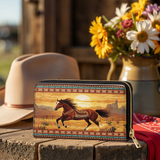 Westavelle Spirit Horse Leather Wallet Purse