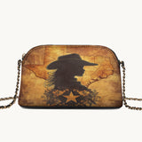 Westavelle Texas Cowgirl Soul Leather Crossbody Bag