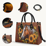 Westavelle Sunflower Horse Grace Leather Bag