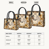 Westavelle Personalized Golden Horse Harmony Leather Bag