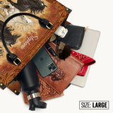 Westavelle Personalized Galloping Horse Legacy Leather Bag