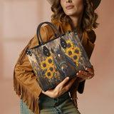 Westavelle Sunflower Horseheart Leather Bag