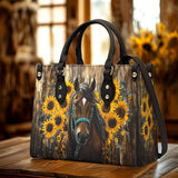 Westavelle Sunflower Horseheart Leather Bag