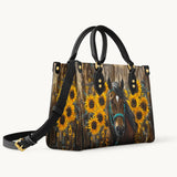 Westavelle Sunflower Horseheart Leather Bag