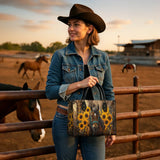 Westavelle Sunflower Horseheart Leather Bag